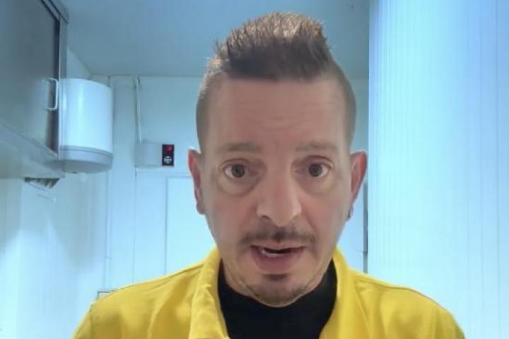 El carnicero más popular de TikTok, en un instante del vídeo.