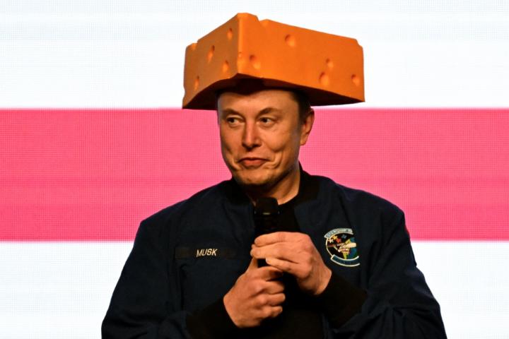 Elon Musk en un acto celebrado estas semanas en Wisconsin.