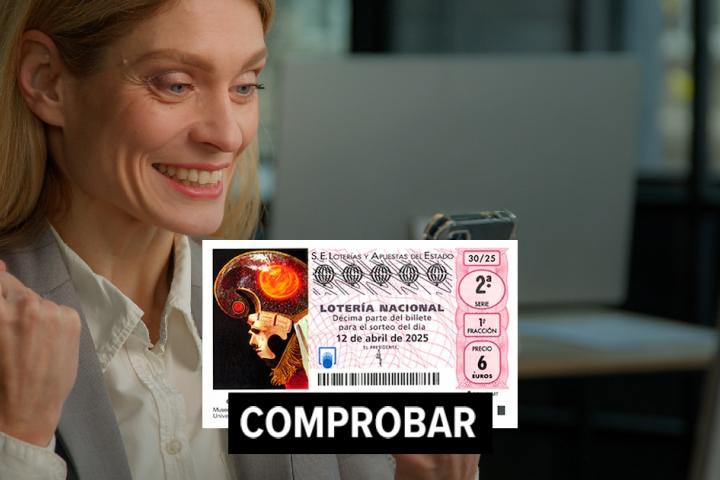 Lotería Nacional hoy sábado 12 de abril en directo: resultados y comprobar sorteo.