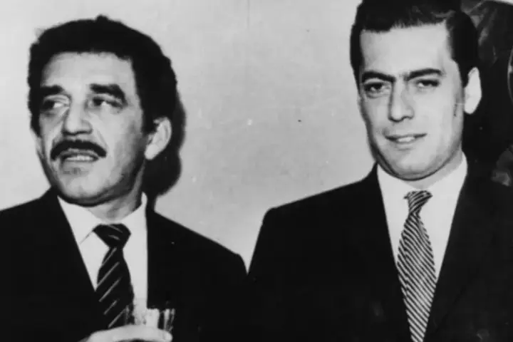 Mario Vargas Llosa y Gabriel García Márquez