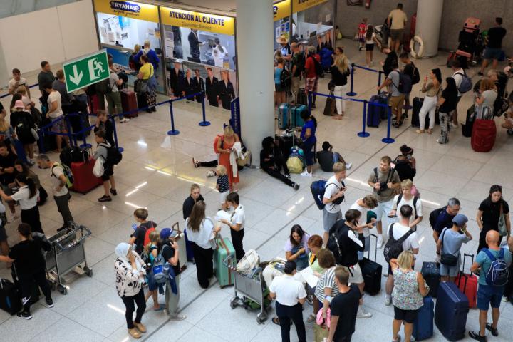 Aeropuerto de Palma de Mallorca.