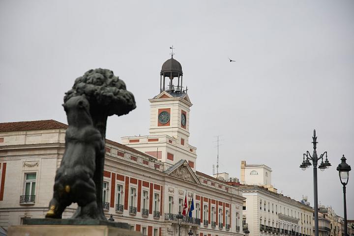 Real Casa de Correos, Puerta del Sol, Madrid.
