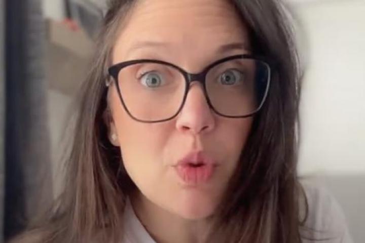 Andrea Ramos, la creadora de contenidos sobre empleo que triunfa en TikTok.