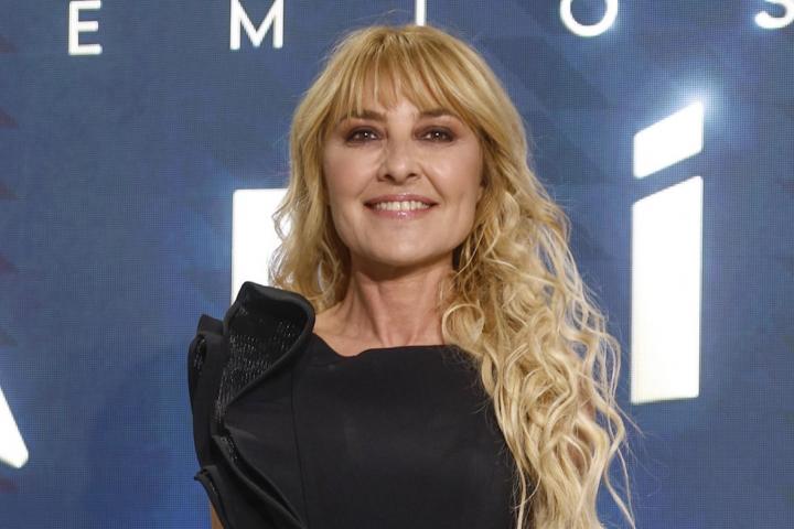 La actriz Cayetana Guillén Cuervo, en la fiesta de los nominados de los Premios Talía de teatro.