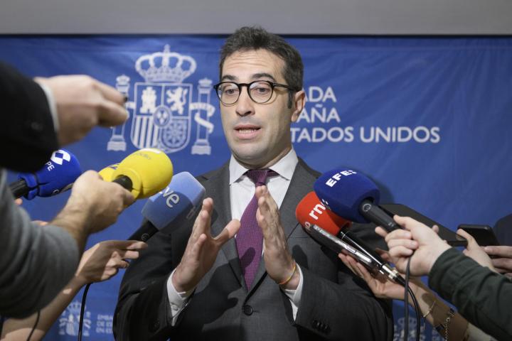 El ministro de Economía, Comercio y Empresa de España, Carlos Cuerpo.