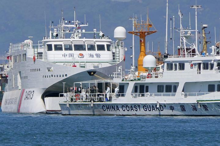 La Guardia Costera de China, en acción en una imagen de archivo