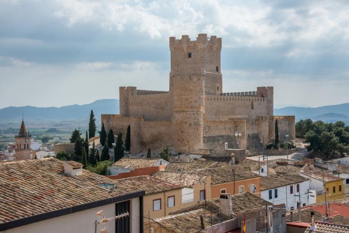 Vista de Villena (Alicante).