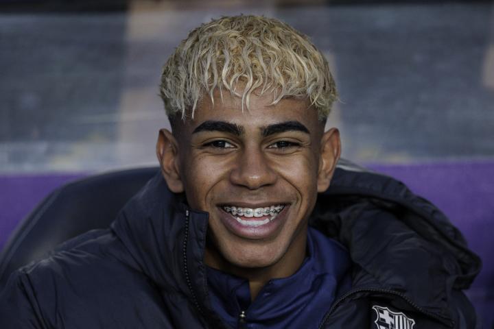 El futbolista del FC Barcelona y la selección española, Lamine Yamal.