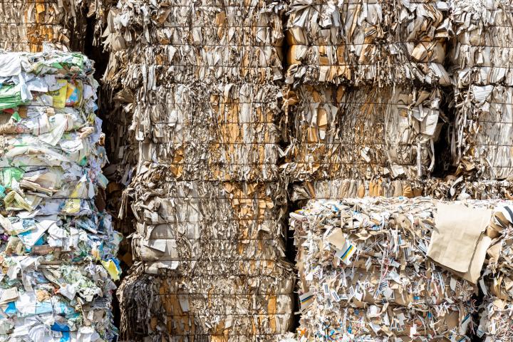 Imagen de archivo de una planta de gestión de residuos.