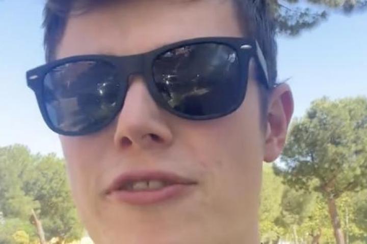 Lucas J en su vídeo