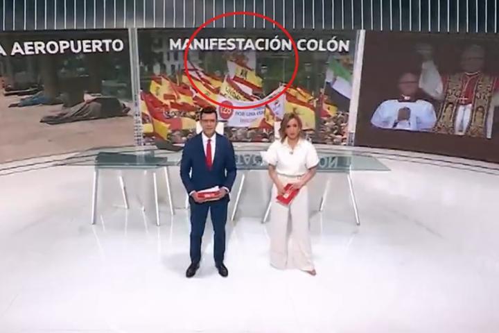 Inicio del informativo de Telemadrid.