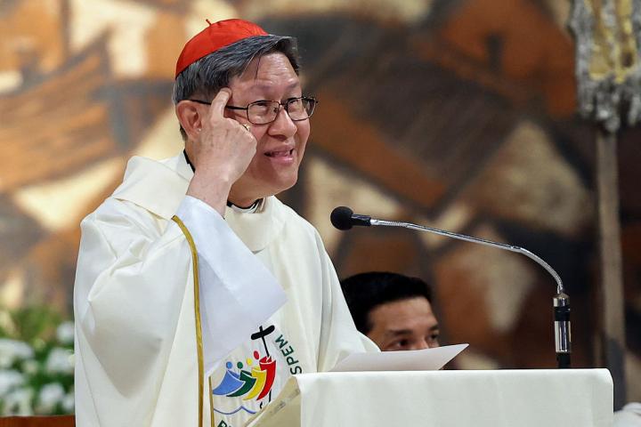 Imagen de archivo del cardenal Luis Antonio Tagle.