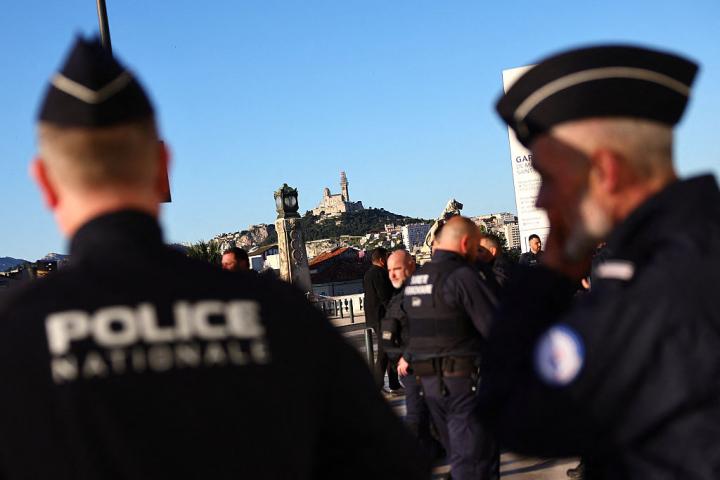Policía francesa en Marsella, en una imagen de archivo