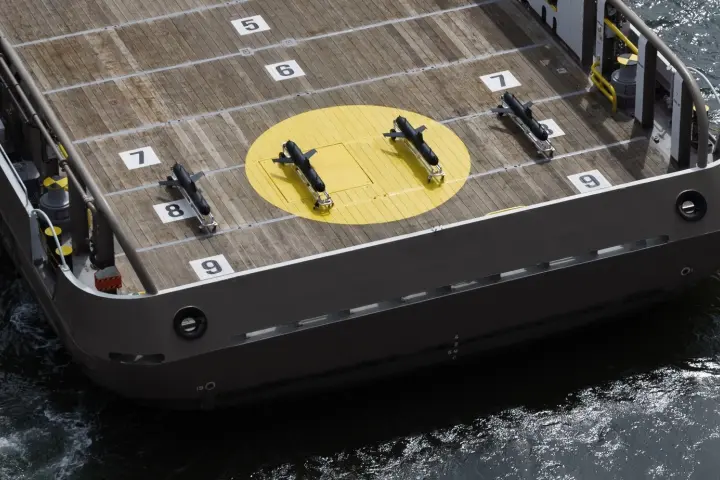 Los drones submarinos SG-1 Fathom pueden permanecer bajo el agua hasta tres meses.