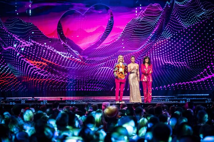 Un momento de la final de Eurovision 2025.