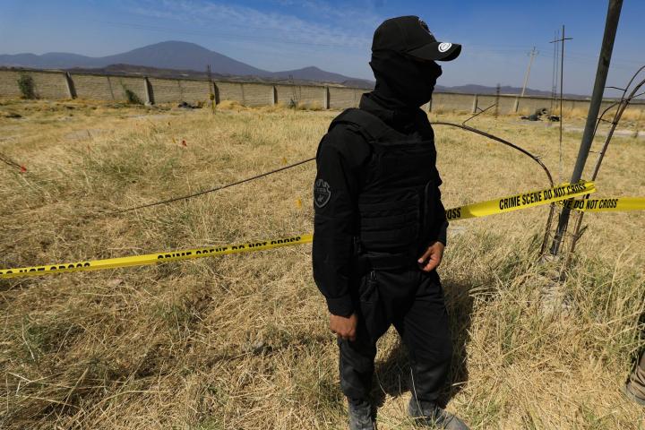 Agente de la policía de México, en una imagen de archivo.