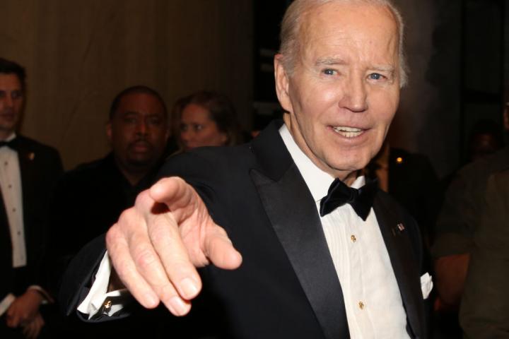 Imagen de archivo del expresidente estadounidense Joe Biden.