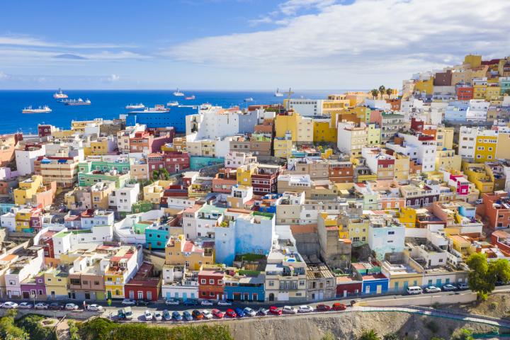 Las Palmas de Gran Canaria, una de las ciudades agraciadas con la Lotería Nacional de hoy jueves 22 de mayo.