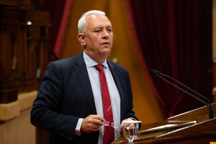 El secretario general del PP en Cataluña, Santiago Rodríguez, en una imagen de archivo.