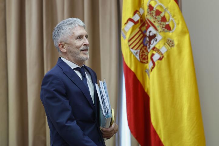 El ministro del Interior, Fernando Grande-Marlaska, en una imagen de archivo.