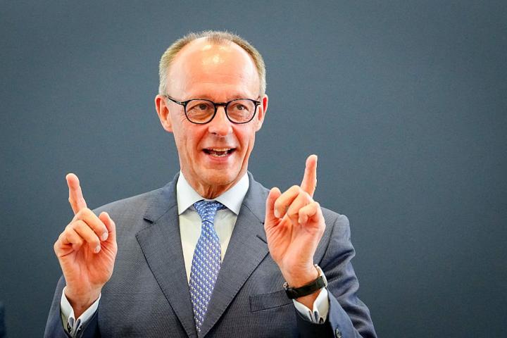 El canciller alemán, Friedrich Merz.