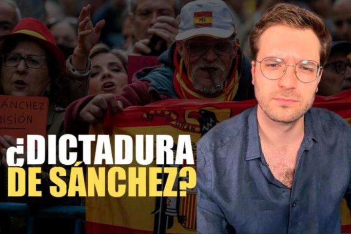 La manifestación en Moncloa, por Alán Barroso