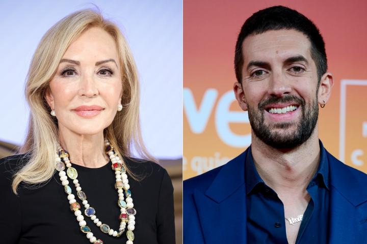 Carmen Lomana y David Broncano