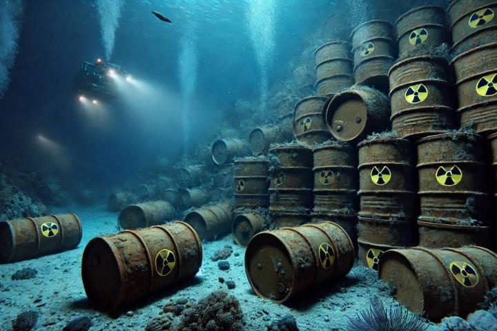 Barriles radiactivos