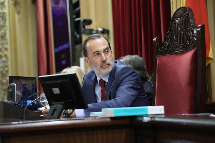 El president del Parlament balear, Gabriel Le Senne (Vox), en una imagen de archivo.