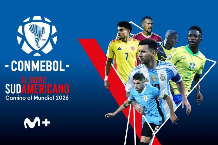 Disfruta de los mejores partidos de la CONMEBOL en Movistar Plu+