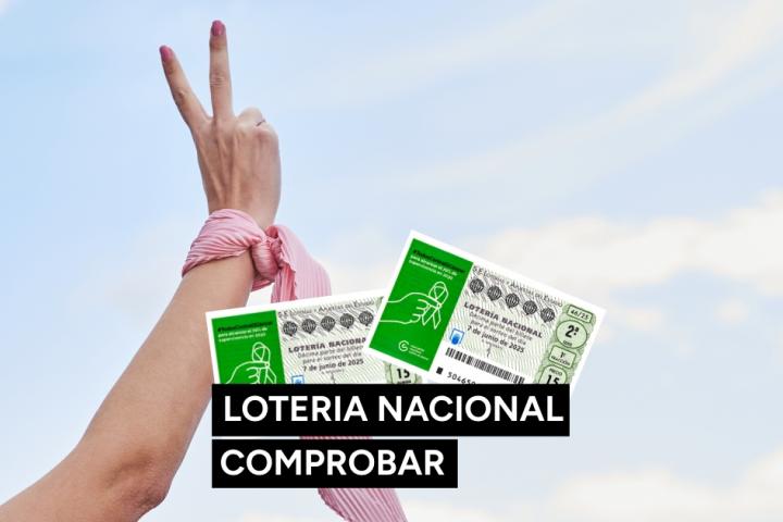 Sorteo Extraordinario de la AECC 2025 de Lotería Nacional hoy sábado 7 de junio en directo.