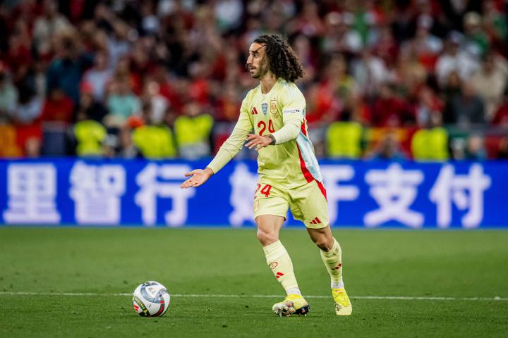 El futbolista de la selección española, Marc Cucurella.