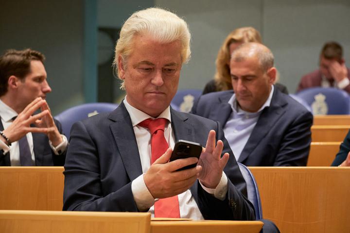 El líder la ultraderecha neerlandesa del PVV, Geert Wilders, en una imagen de archivo.