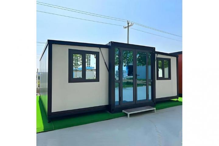 Vista de la casa prefabricada de Amazon que todos quieren