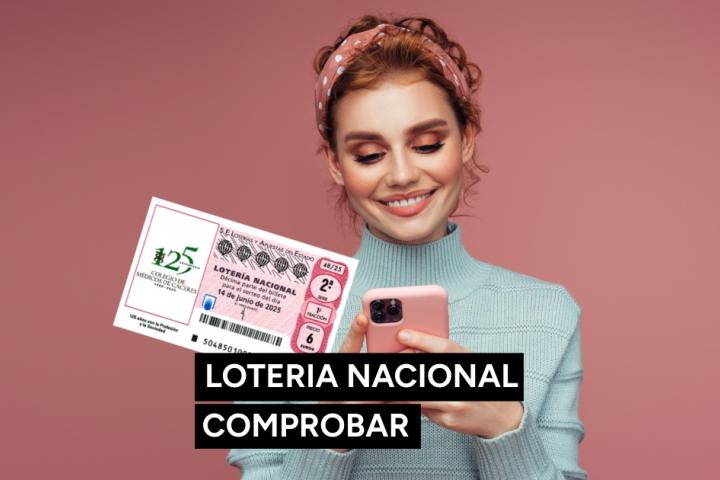 Comprobar Lotería Nacional hoy sábado 14 de junio en directo: resultados del sorteo.