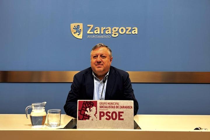 El concejal socialista en el Ayuntamiento de Zaragoza Alfonso Gómez