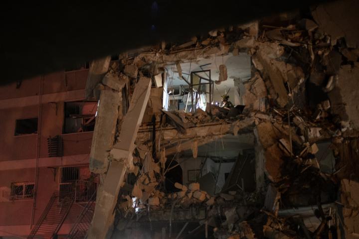 Ataques de Irán en Israel.