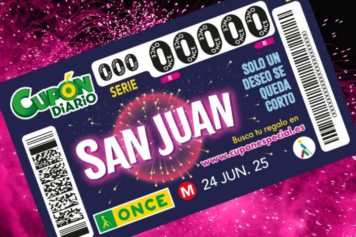 Hasta cuándo puedes comprar un cupón de la ONCE de San Juan 2025.