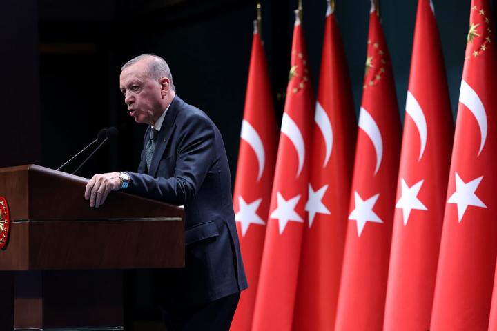 Recep Tayyip Erdogan, en una imagen reciente