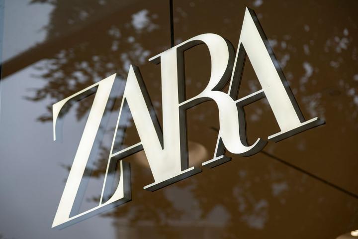 Un logo de Zara.