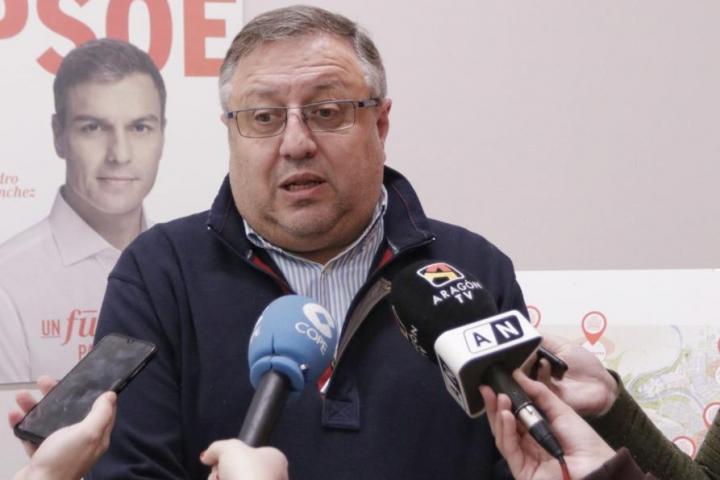 El concejal del PSOE-Zaragoza Alfonso Gómez Gámez.