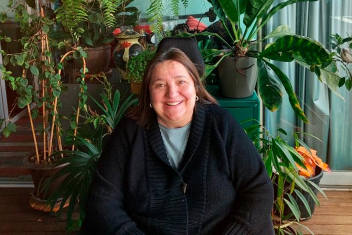 La periodista Rosana Torres.