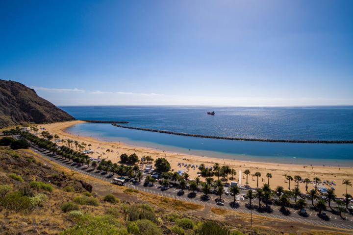 Playa de Las Teresitas en Tenerife