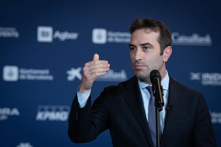 Carlos Cuerpo, en un acto reciente