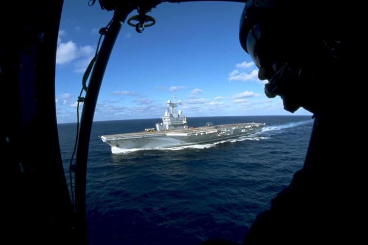 Imagen de archivo del portaviones francés 'Charles De Gaulle'.