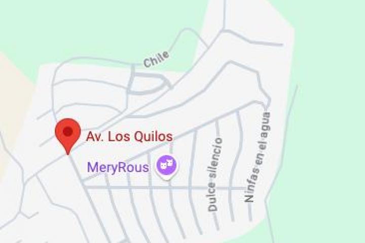 Mapa de las calles del Condominio Vista El Valle.