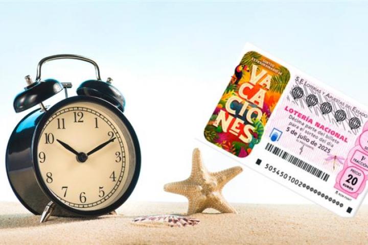 Horario del Sorteo Extraordinario de Vacaciones 2025 de Lotería Nacional.