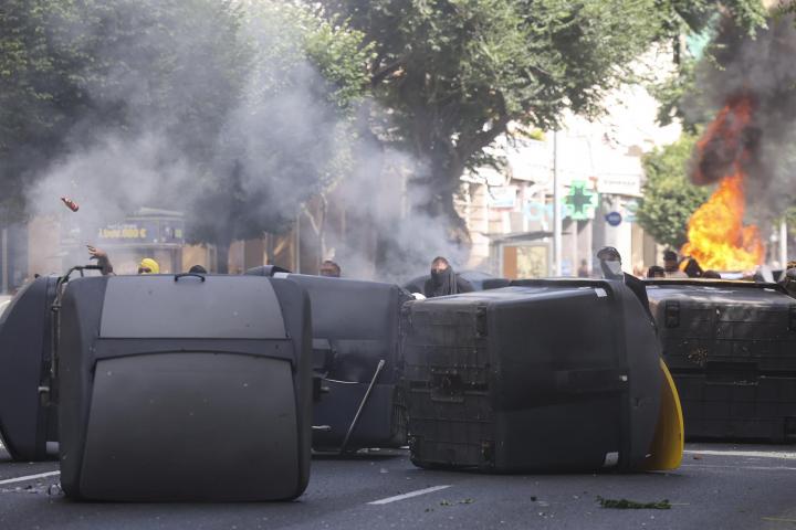 Imágenes de la huelga del metal en Cádiz