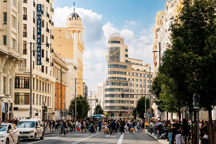 Vista de Madrid.