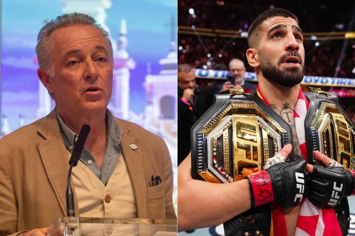 Fotomontaje de José Manuel Soto e Ilia Topuria.